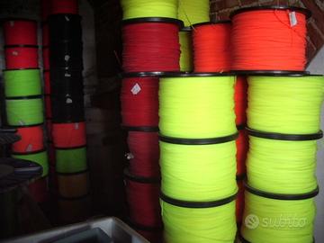 Filo nailon per decespugliatori 2,4 mm tondo