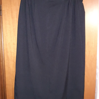 Gonna nera lunga taglia 52 più omaggio