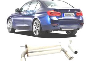 SCARICO SPORTIVO BMW F30 316 320 325 LOOK M DOPPIA
