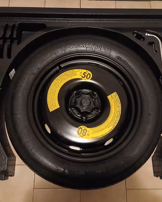 Ruotino originale vw tiguan con attrezzi