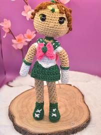 Sailor jupiter all'uncinetto