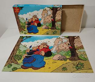 Puzzle Popeye anno 1977 250 pezzi compl