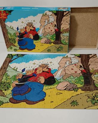 Puzzle Popeye anno 1977 250 pezzi compl