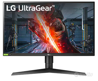 Monitor 27 pollici lg ultragear 27gl83a