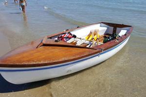 Barca a vela full optional con carrello da vetrina