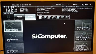 Scheda madre MSI A520M PRO Socket AM4