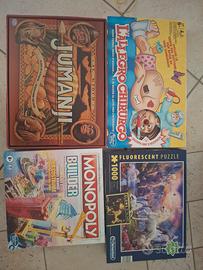 Giochi da tavolo, puzzle e meccano