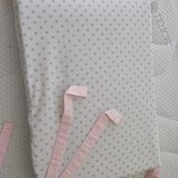 Paracolpi imbottito lettino