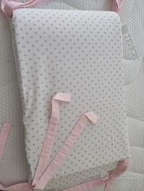 Paracolpi imbottito lettino