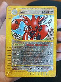 Carta Pokémon Oversized – Scizor 7/12 (2002) 