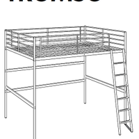 Letto a soppalco IKEA TROMSO fuori produzione!