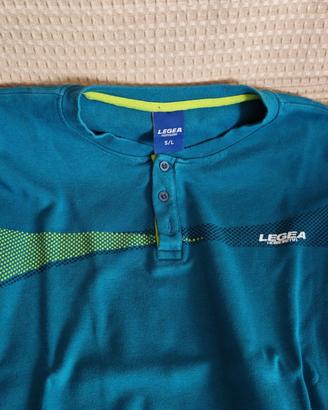 Pigiama uomo invernale Legea verde taglia L