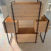 Fioriera stile industriale NUOVA