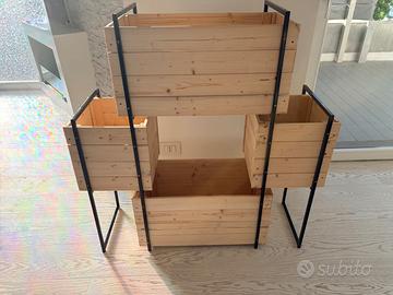 Fioriera stile industriale NUOVA