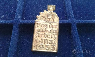 Spilla Festa del Lavoro 1 Maggio 1933 GERMANIA