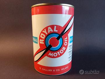Lattina integra Royal motor oil Gallian Milano