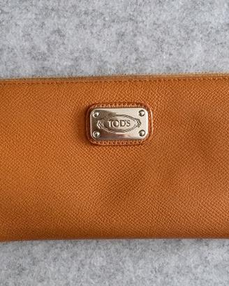 Portafogli Tod's Tods pelle arancio zucca