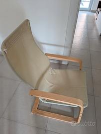 sedia sdraio Poang IKea 
