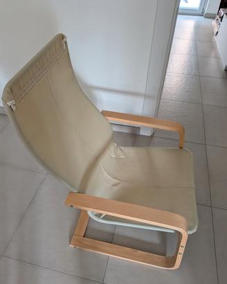 sedia sdraio Poang IKea 