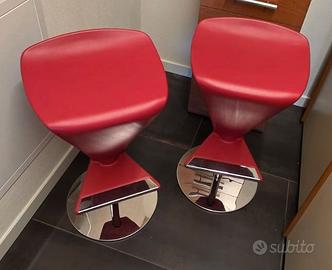 Coppia sgabelli per bar di design