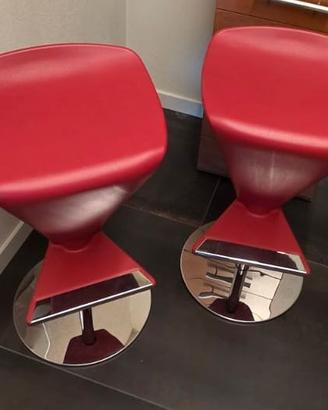 Coppia sgabelli per bar di design