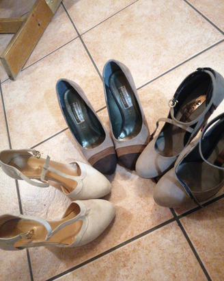 Scarpe con tacco