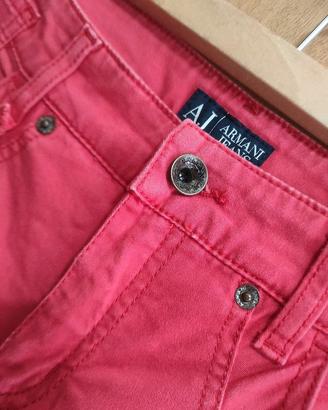 Armani jeans/ donna jeans rosso/taglia 42