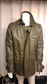 Belstaff 50° Cel. Giaccone moto Pelle Tg.XL