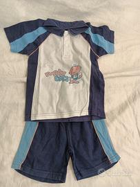 Completo rugby tots 2/3 anni