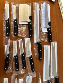 Set coltelli con ceppo