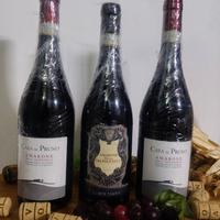  3 bottiglie di Amarone,non trattabile.