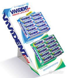 Espositore in cartone vivident xylit