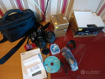 Nikon D5300, 2 VR Lenses (18-55 & 55-200), 23,000