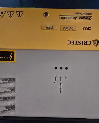 caricabatterie 12v 40A 