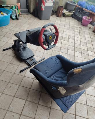 postazione SIM racing Simulatore guida