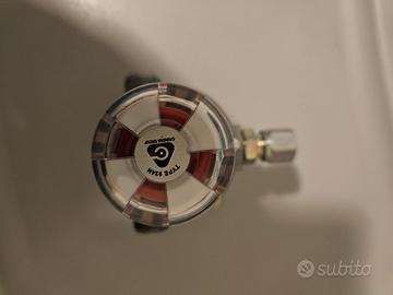 REGOLATORE SCAMBIATORE GAS 30MB 1.5KG CAMPER