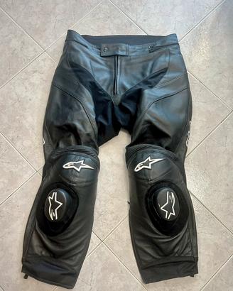 Pantaloni Moto in Pelle Alpinestars GP Plus - EU54