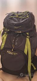 🎒 Zaino trekking Quechua 70+10 L – NUOVO