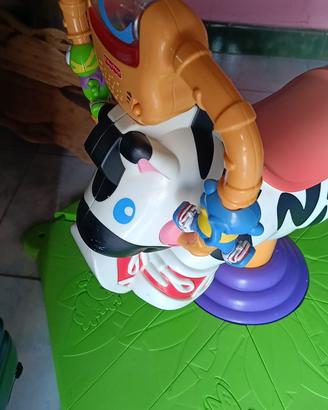 Zebra dondolo bambini