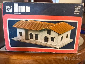 Stazione Ferroviaria Lima HO Scale Vintage -2 c’è