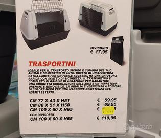 Trasportino cane