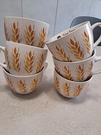 6 tazze cappuccino