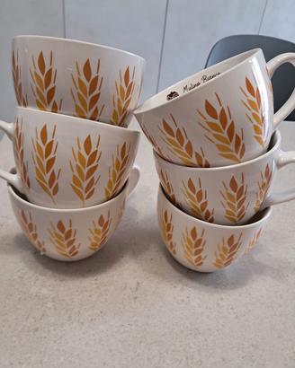 6 tazze cappuccino