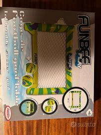 Funbee play - porta da calcio gonfiabile