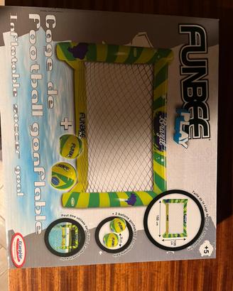 Funbee play - porta da calcio gonfiabile
