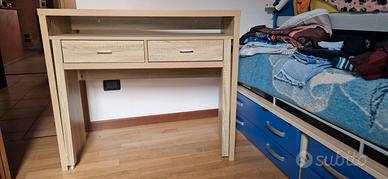 Scrivania allungabile