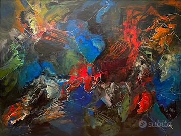 Quadro Lamberto Ciavatta Umanità Oggi