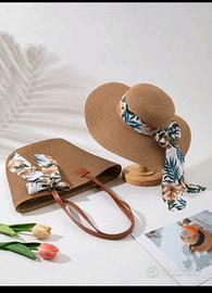 cappello e Borsa da spiaggia 