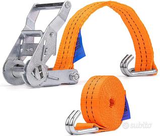 Cinghia per fissaggio carichi trasporto