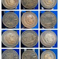 1 Peseta 1947- 19 stella *48*49*51*52*53*54